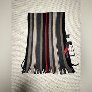 Fraas Elegant Multicolor Knit Scarf 100 % WOOL